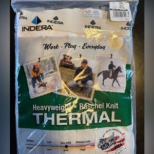 Raschel knit heavyweight thermals. Men’s 2XL Tall. Bottoms only. NWT